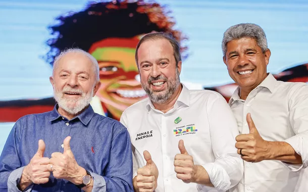 Lula, Alexandre Silveira e Jerônimo Rodrigues