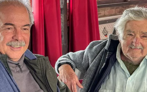 Aloizio Mercadante e Pepe Mujica