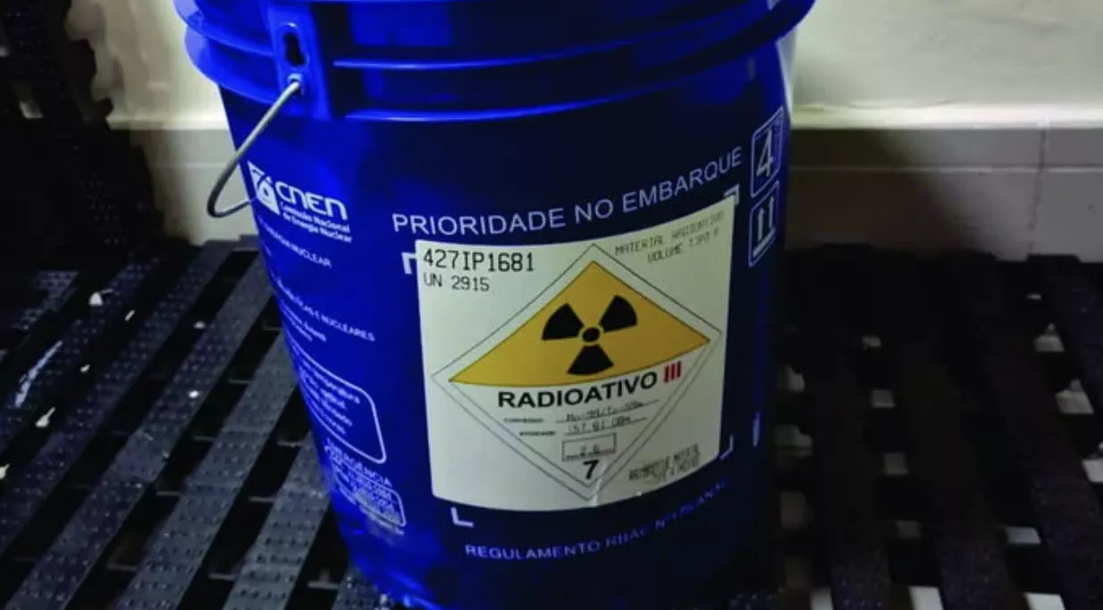 Material radioativo furtado em São Paulo