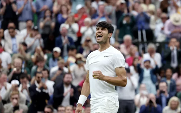 Carlos Alcaraz em Wimbledon