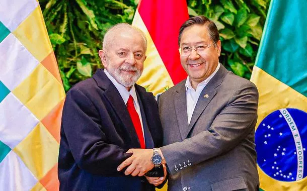 Luís Arce presta solidariedade a Lula após tarifaço de Trump