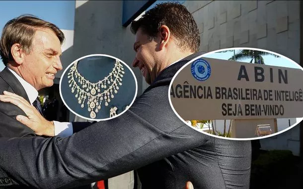 Jair Bolsonaro, uma das joias apreendidas pela PF, Alexandre Ramagem e a Abin