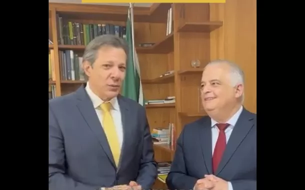 Fernando Haddad e Márcio França