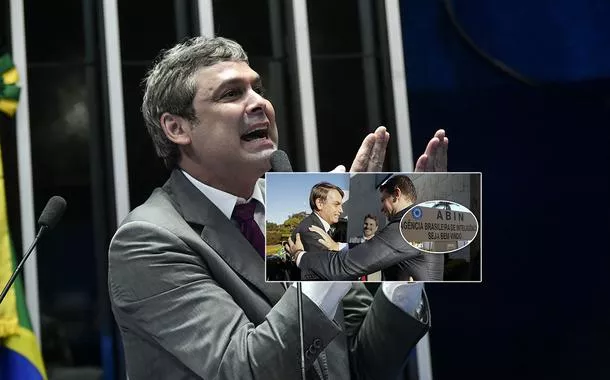 Lindbergh Farias (mais destaque), Jair Bolsonaro, Alexandre Ramagem e a Abin