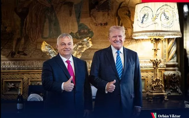 Orbán se reúne com Trump na Flórida, em foto obtida de rede social
11/07/2024
