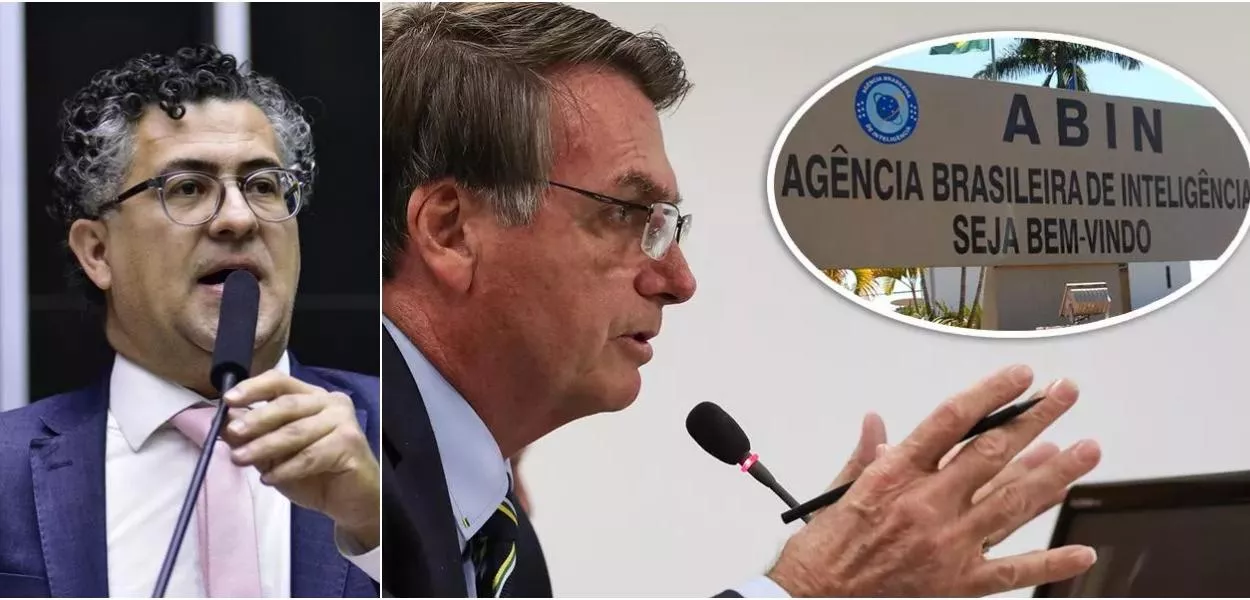 Alencar Santana, Jair Bolsonaro e a Abin