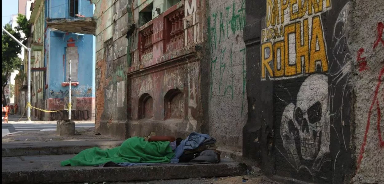 Pessoa em situação de rua no estado de São Paulo