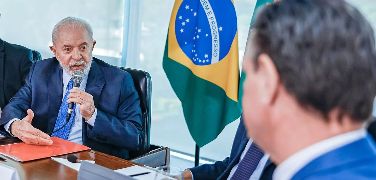 Lula com empresários em Brasília
