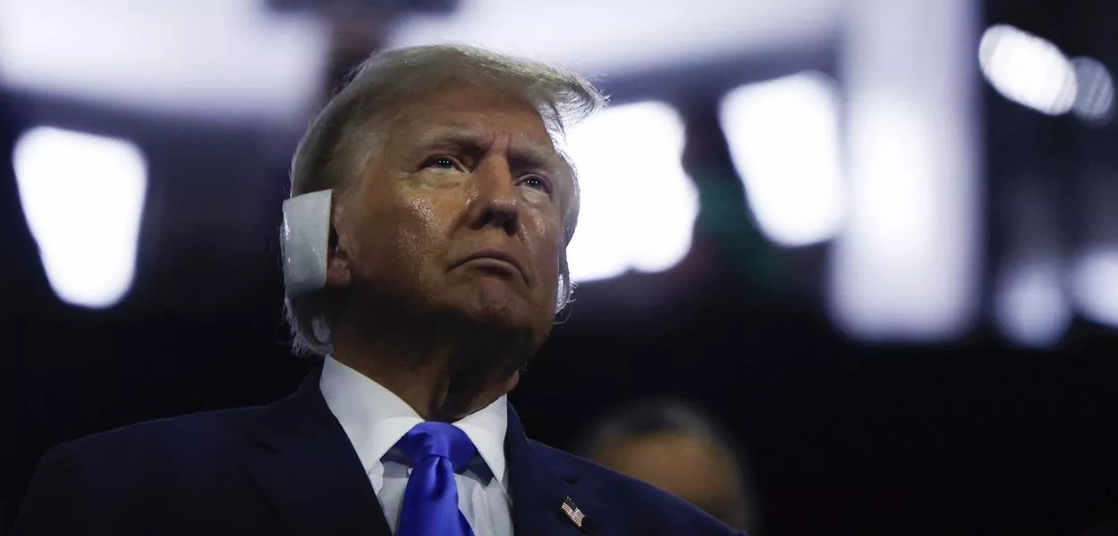 Trump no segundo dia da convenção republicana ouve elogios de ex-rivais