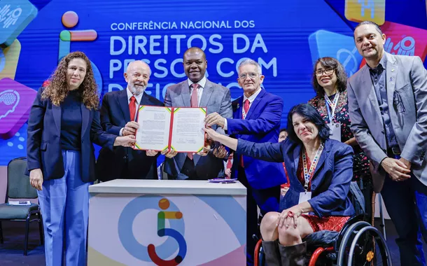 Solenidade de encerramento da 5ª Conferência Nacional dos Direitos da Pessoa com Deficiência