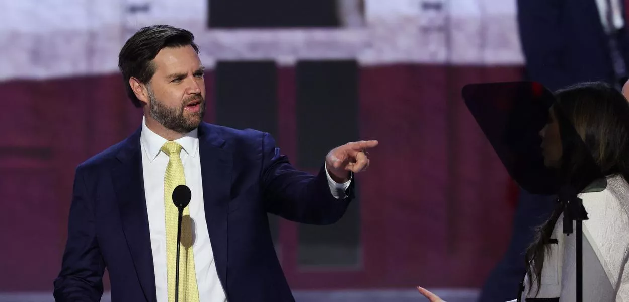 J.D. Vance, candidato a vice-presidente na chapa de Trump