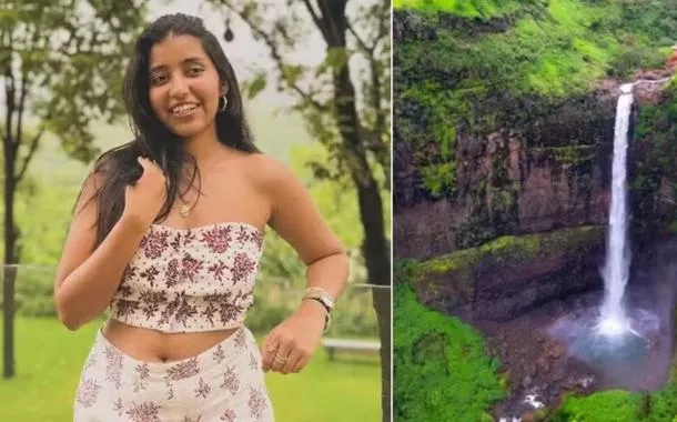 Influencer de viagens morre após cair de cachoeira na Índia de 105 metros enquanto filmava imagens do local