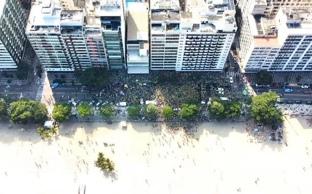 Comício de Jair Bolsonaro e Carlos Jordy em Niterói (RJ)