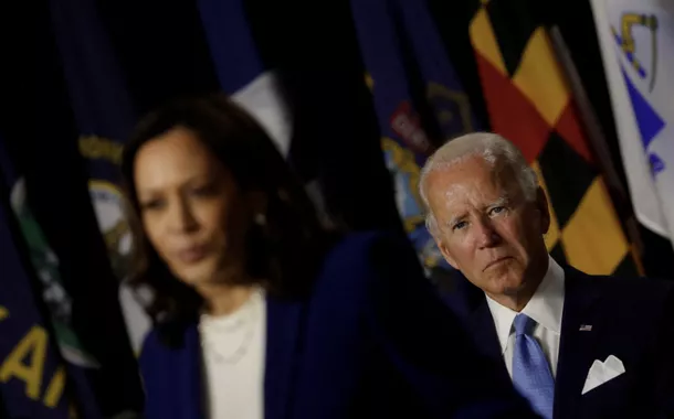 Kamala Harris e Joe Biden