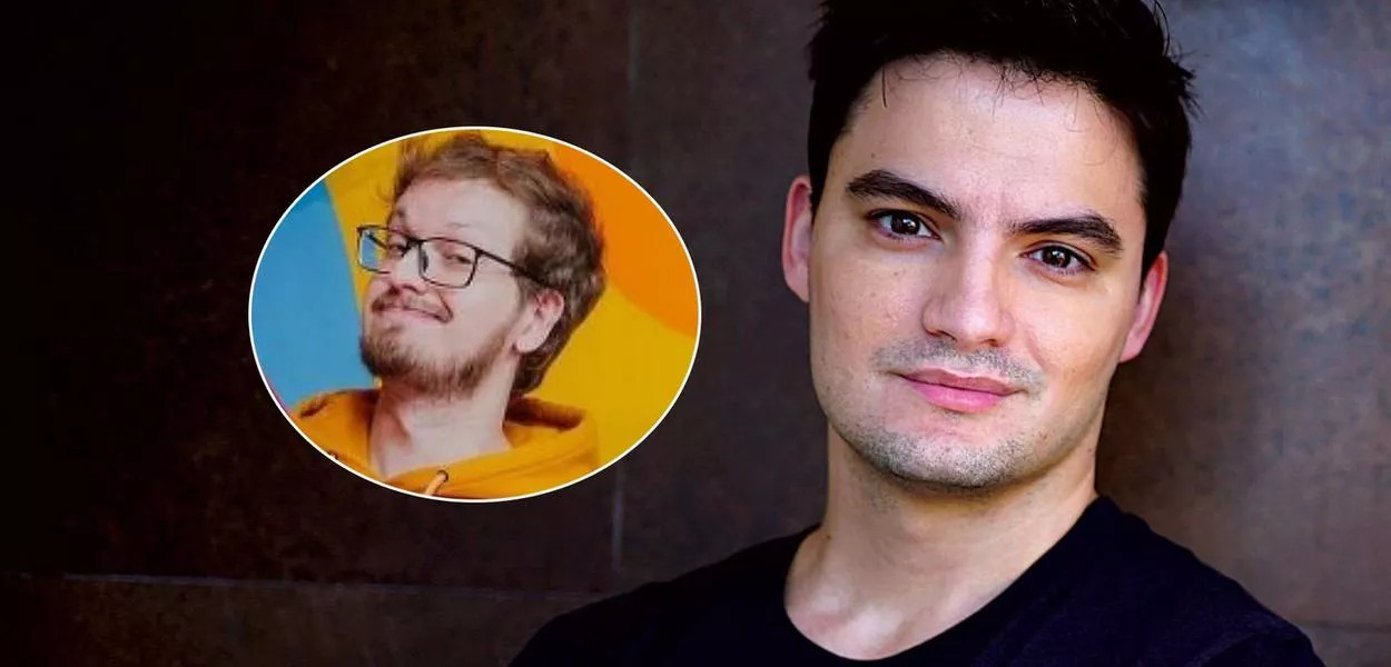Fernando Mais (menos destaque) e Felipe Neto 