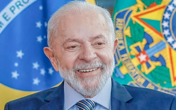 Lula durante entrevista em Brasília