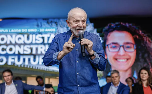 Presidente Lula durante cerimôniapokerstars analisecelebração dos 10 anospokerstars analiseatividades do Campus Lagoa do Sino da UFSCar e anúnciospokerstars analiseinvestimentos do Ministério da Educação