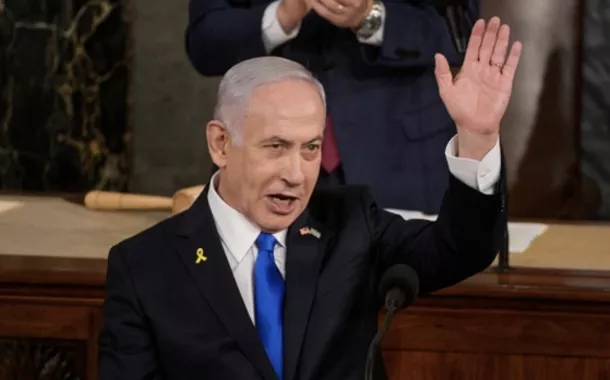 Benjamin Netanyahu discursa nos EUA