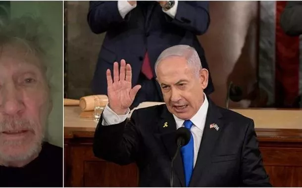 Roger Waters e Benjamin Netanyahu