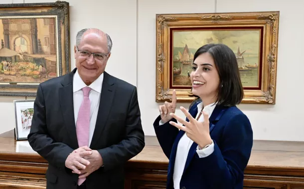 Geraldo Alckmin e Tabata Amaral