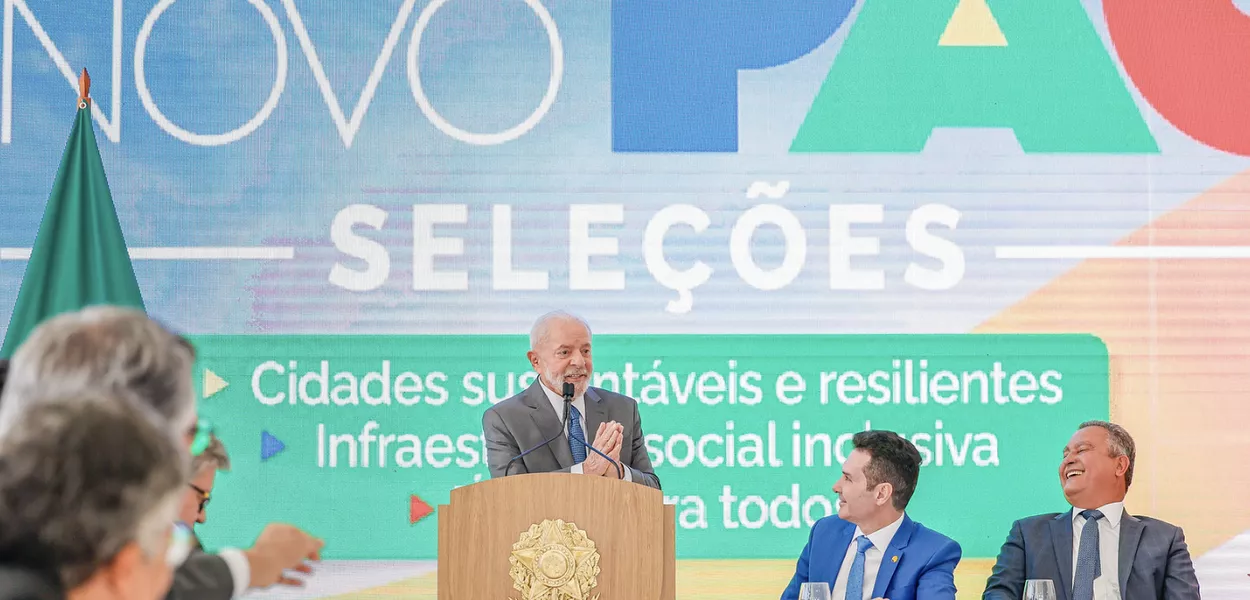 Cerimônia de divulgação dos resultados do Novo PAC Seleções para as modalidades Mobilidade Grandes e Médias Cidades e Drenagem