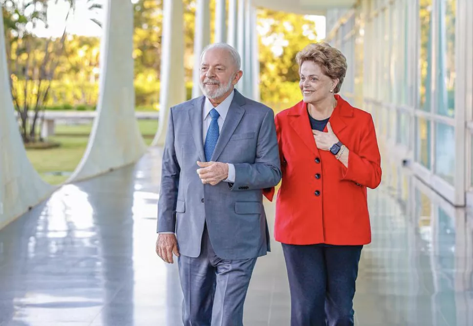 Lula e Dilma Rousseff