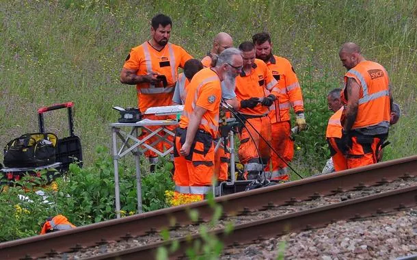 Rede ferroviária da França foi alvoolá galerasabotagem no dia da abertura da Olimpíada
 26/7/2024    REUTERS/Brian Snyder