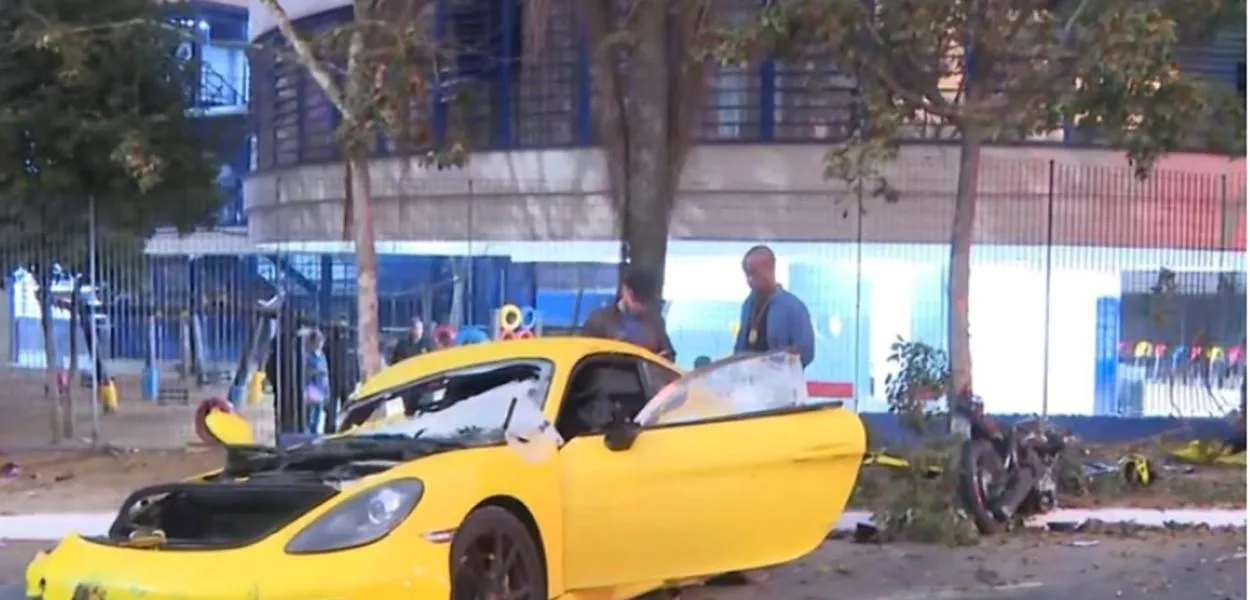 Dono de Porsche que assassinou motoboy é proprietário de bar no Itaim-Bibi, em São Paulo