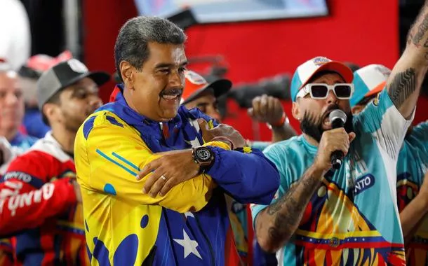 Presidente da Venezuela, Nicolás Maduro, celebra resultado da eleição,bet365 com ptCaracas
29/07/2024
