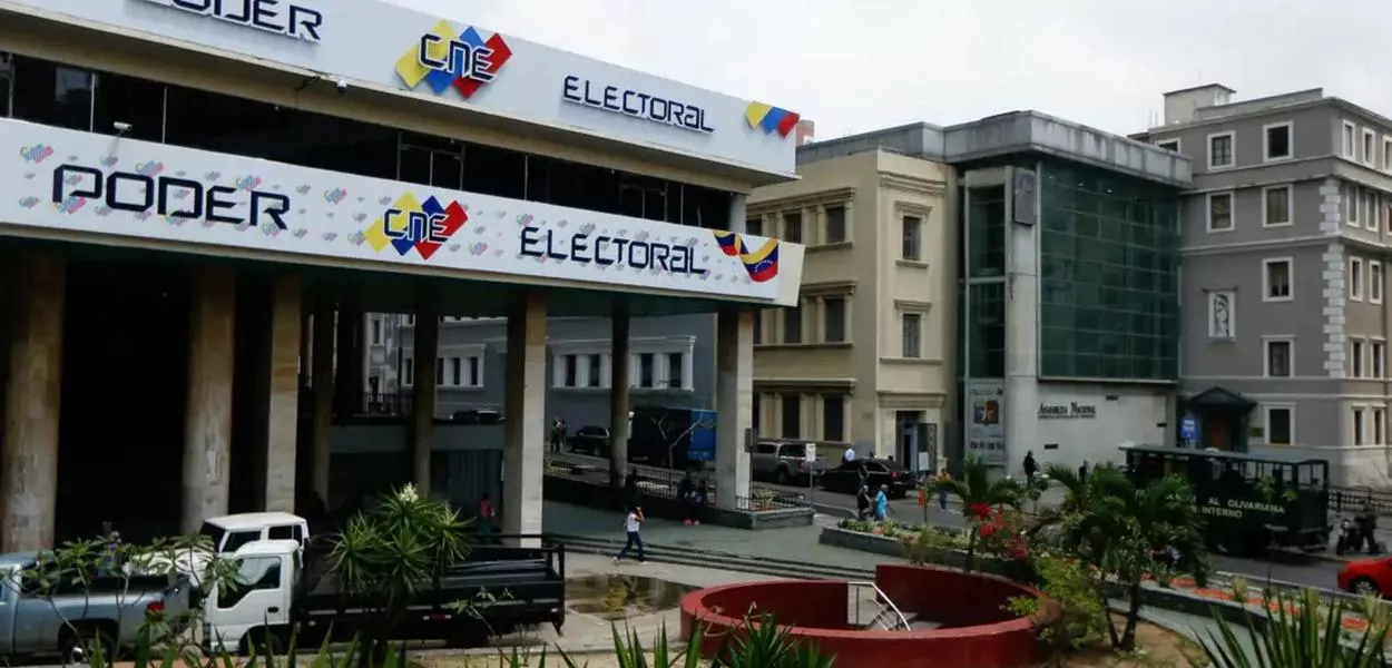 Sede do Conselho Nacional Eleitoral (CNE) da Venezuela, em Caracas