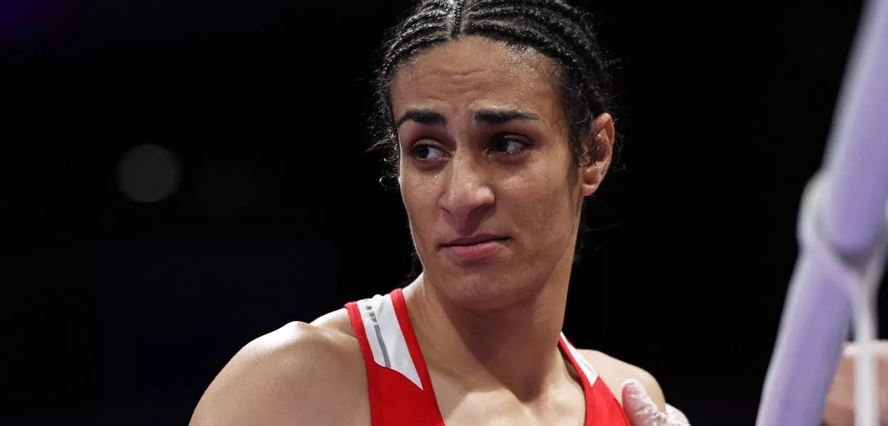 Pugilista argelina Imane Khelif
01/08/2024
REUTERS/Isabel Infantes