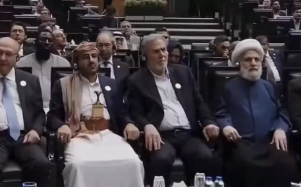 Vice-presidente brasileiro, Geraldo Alckmin, apareceu ao lado do líder político do Hamas, Ismail Haniyeh, e outros líderes da resistência islâmica