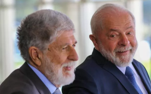 Lula e Celso Amorim