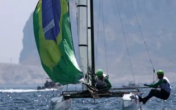 Vela: Brasil se garante nas medal races das classes Nacra e 470