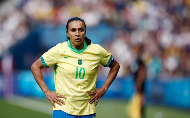 Marta em partida do Brasil nos Jogos Olímpicos
28/07/2024
REUTERS/Benoit Tessier