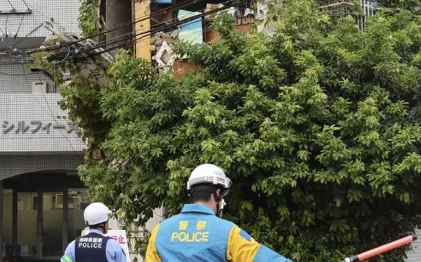 Terremoto em Miyazaki
 8/8/2024   Kyodo/via REUTERS