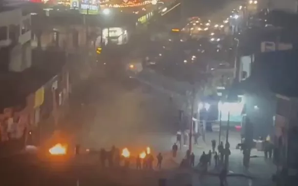 Protestos contra Enel no Chile