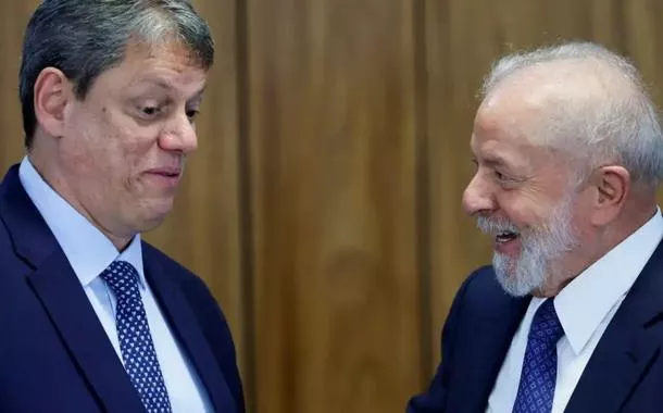 Tarcísio de Freitas e Lula