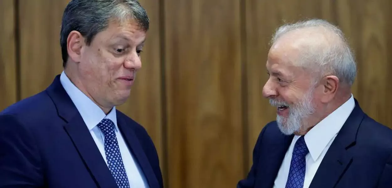 Tarcísio de Freitas e Lula