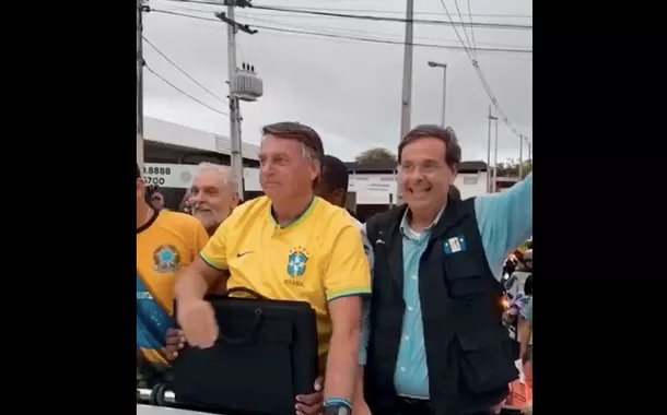 Bolsonaro e Gilson Machado