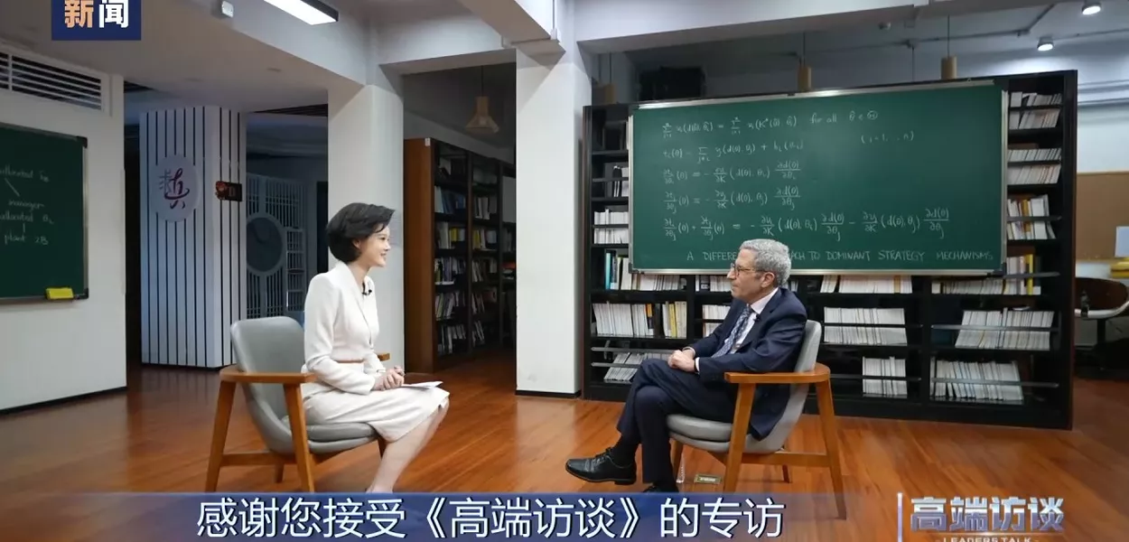 Entrevista exclusiva com o ganhador do Prêmio Nobel de Economia, Eric Maskin
