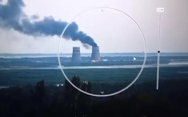 Ataques provocam incêndio na maior usina nuclear da Europa (vídeo)