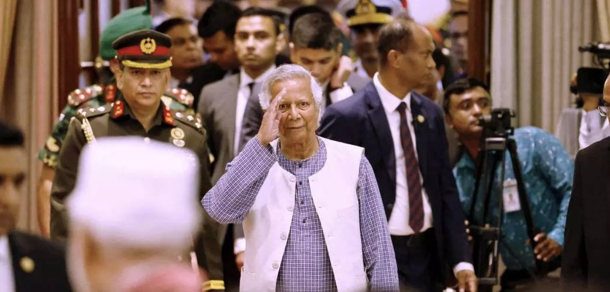 Muhammad Yunus foi empossado como primeiro-ministro interino de Bangladesh na última quinta-feira