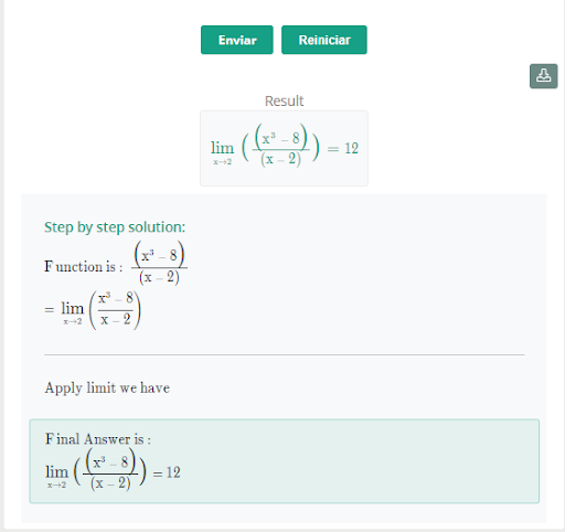 A função da calculadora de limites na matemática