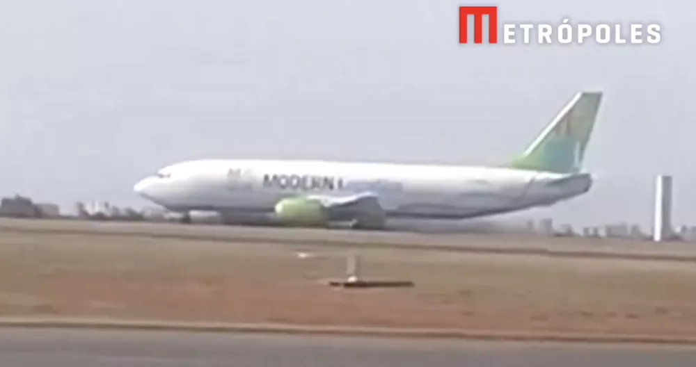 Boeing faz pouso de emergência em Viracopos