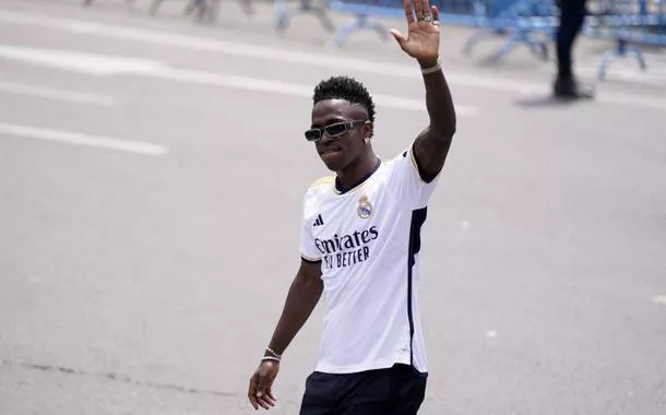 Vinicius Júnior, atacante do Real Madrid e da seleção brasileira 
12/05/2024
REUTERS/Ana Beltran