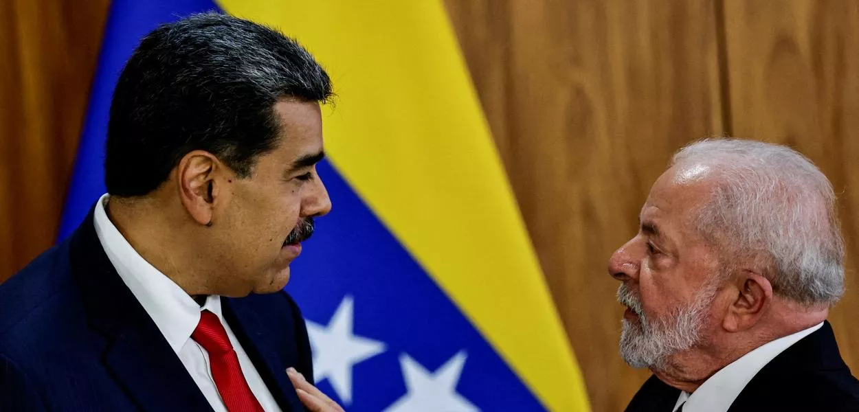 Presidentes Lula e Maduro durante encontro da Unasul em Brasília
29/05/2023