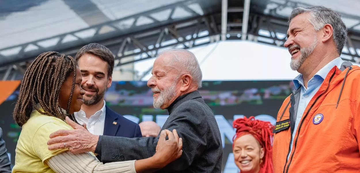 16.08.2024 - Cerimônia de anúncio da aceleração das obras e adiantamento das entregas de Unidades Habitacionais do “Minha Casa, Minha Vida”, no Empreendimento Morada da Fé, em Porto Alegre - RS