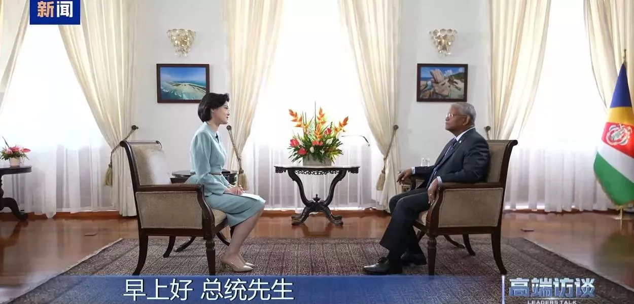 Presidente de Seychelles concede entrevista exclusiva ao CMG