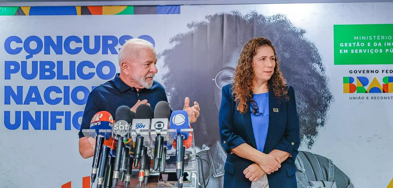 Lula e Esther Dweck